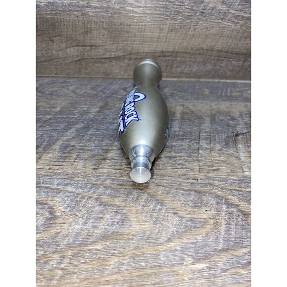 Rolling Rock Light Silver Pub Style Logo Beer Tap Handle 11.5" Tall - Excellent! - Picture 5 of 5